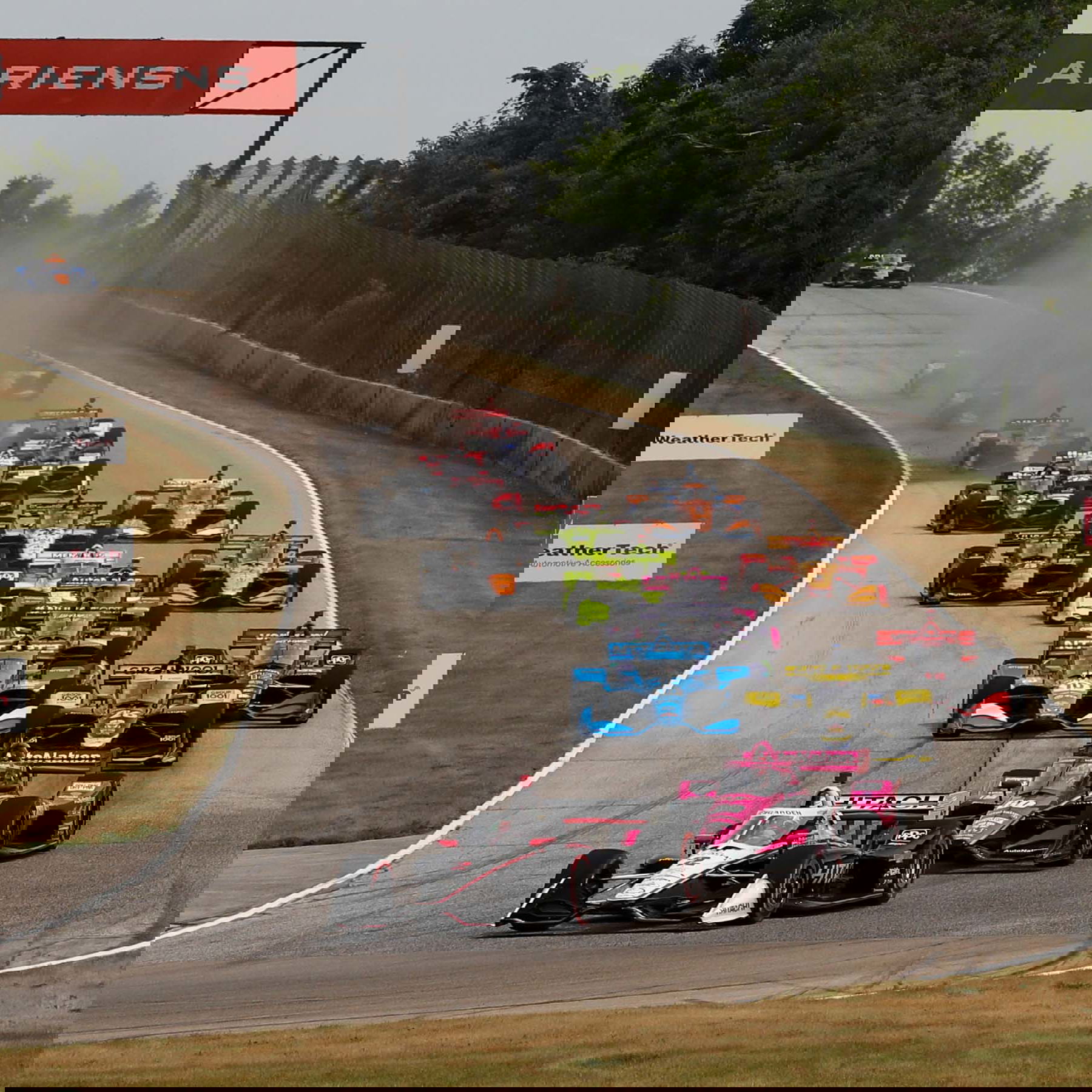 IndyCar at Road America in Elkhart Lake, Wisconsin
